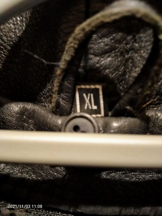 Kurtka skórzana męska