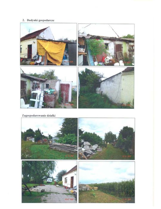 Sprzedaż udziału 8/40 w nieruchomości gruntowej zabudowanej i niezabudowanej - Widok 4