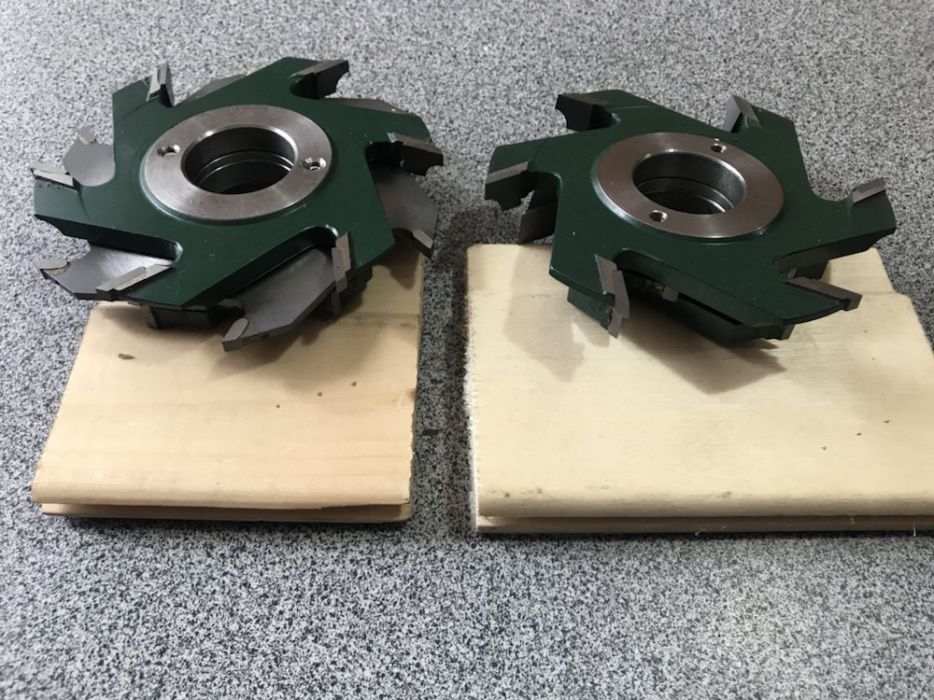 Комплект фрез з твердосплавними напайками для виготовлення вагонки