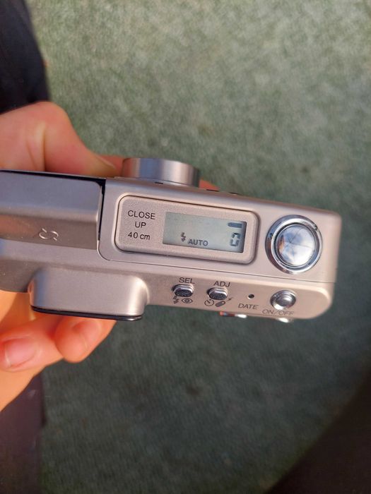 câmara antiga funcionando
usando filme