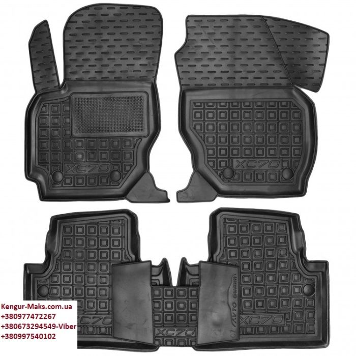 коврики в салон =Volvo= XC 70 - 2007+ и багажник) V50 / V60 /