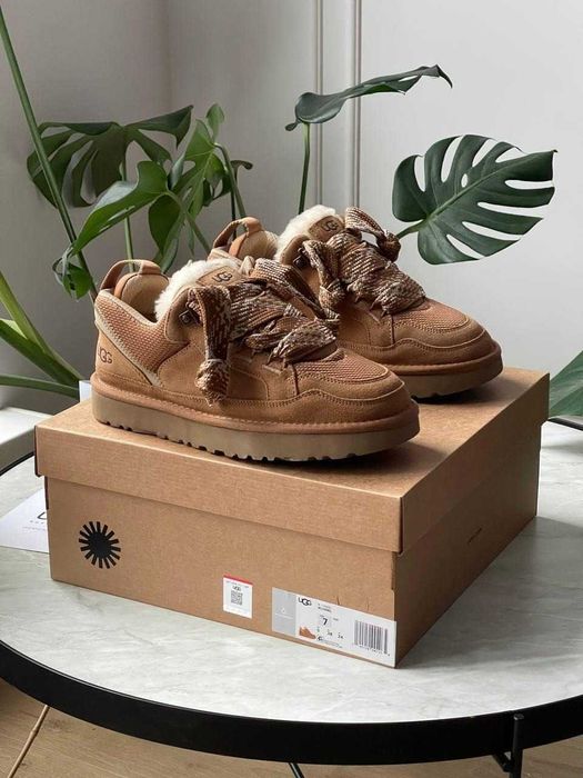 Угги/Угг/Уггі/Угі/UGG Australia Lowmel Sneaker Chestnut/Кросівки UGG