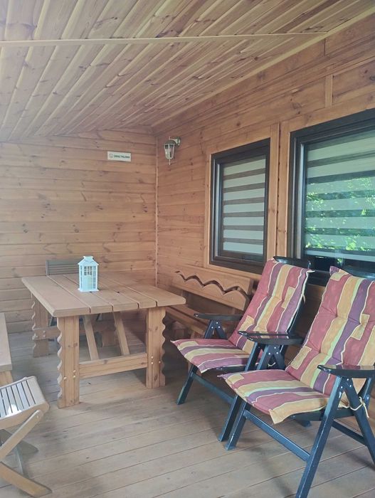Wynajmę domek drewniany nad jeziorem w Powidzu