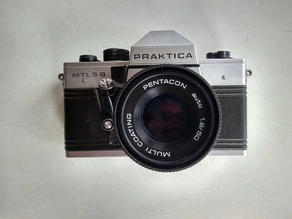 PRAKTICA MTL 5 B + Pentacon 1.8/50 — пленочная классика!: 7 000