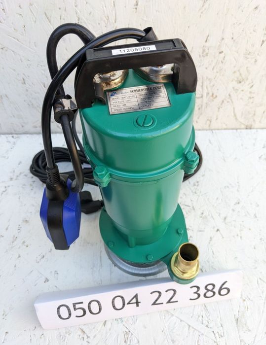 QDX 1.6 кВт+ 10 м шланга. Насос для брудної води і каналізації