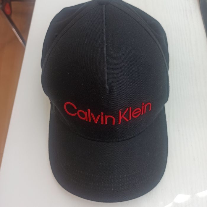 Calvin Klein czapka z daszkiem unikat