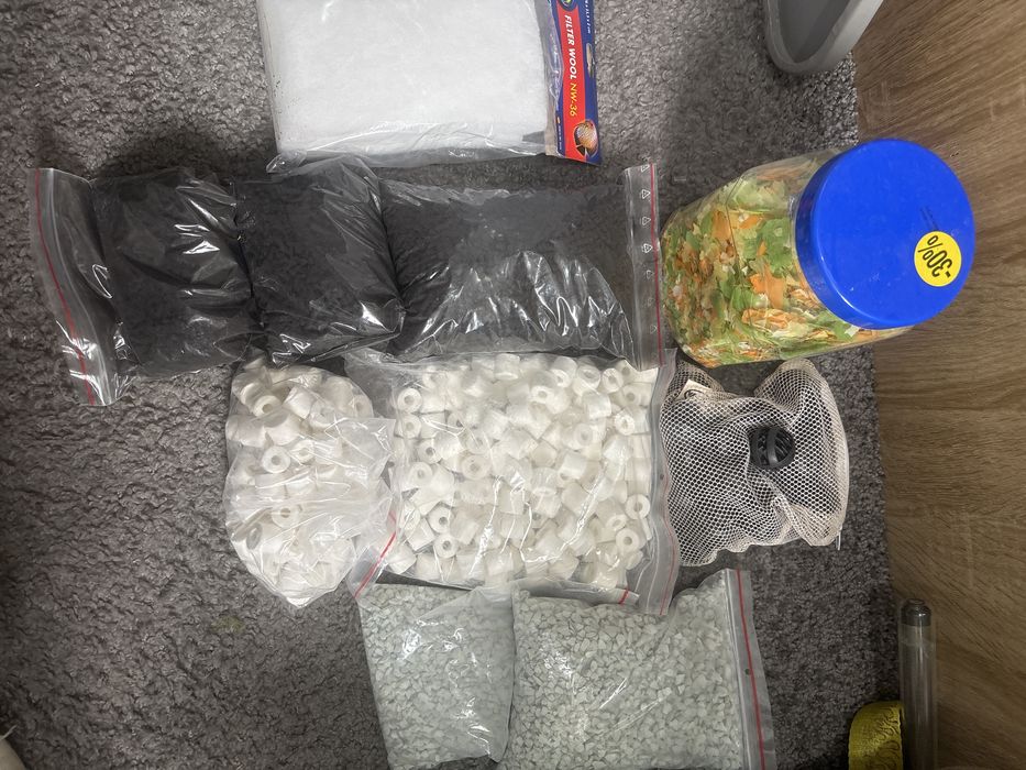 Akwarium duze 160 l z glonojadami