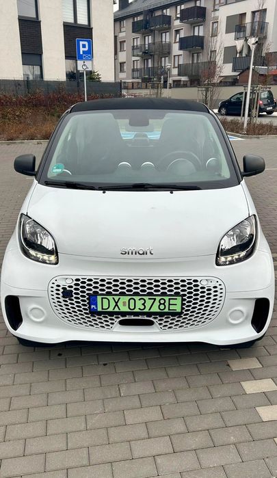 Smart Fortwo EQ, CarPlay, android radio, tempomat, klimatyzacja, alufelgi r15