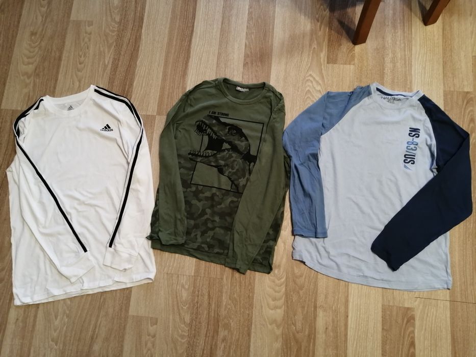 Ciuchy bluzy i spodenki na chłopca