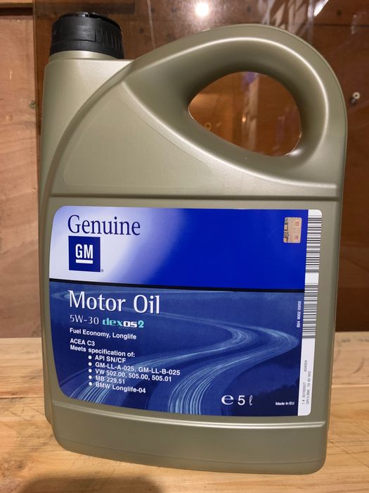 Продам масло GM5W30 5л
