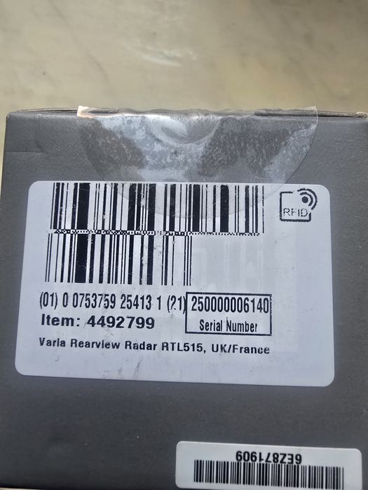 Garmin Varia RTL515 Tylne swiatlo, radar rowerowy