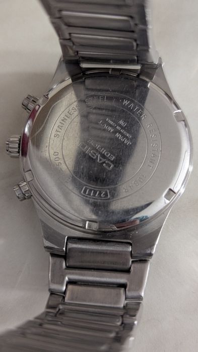 Часы Casio edifice ef 500, годинник касіо хронограф