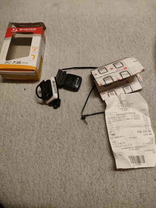 Licznik rowerowy sigma BC 7.16 ATA bezprzewodowy