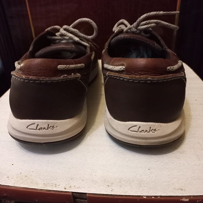 Макасины CIarks оригинал кожаные