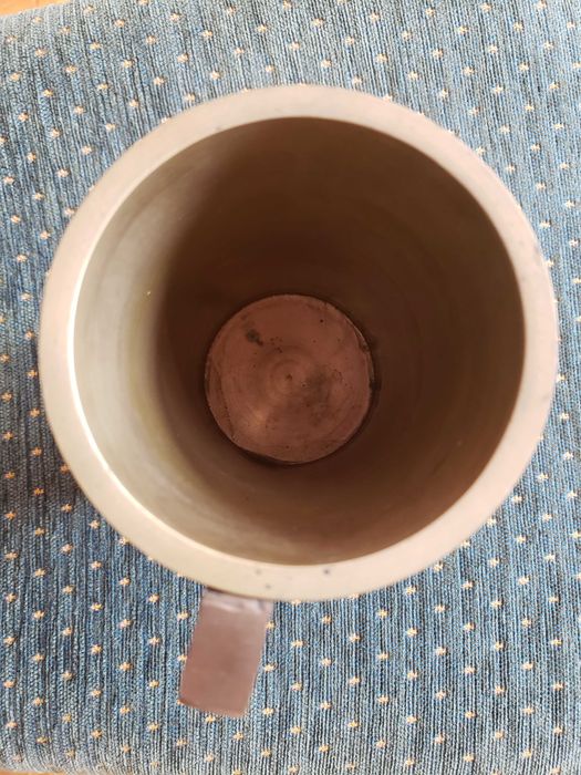 Kufel mosiężny z uchwytem o poj. 1 litra