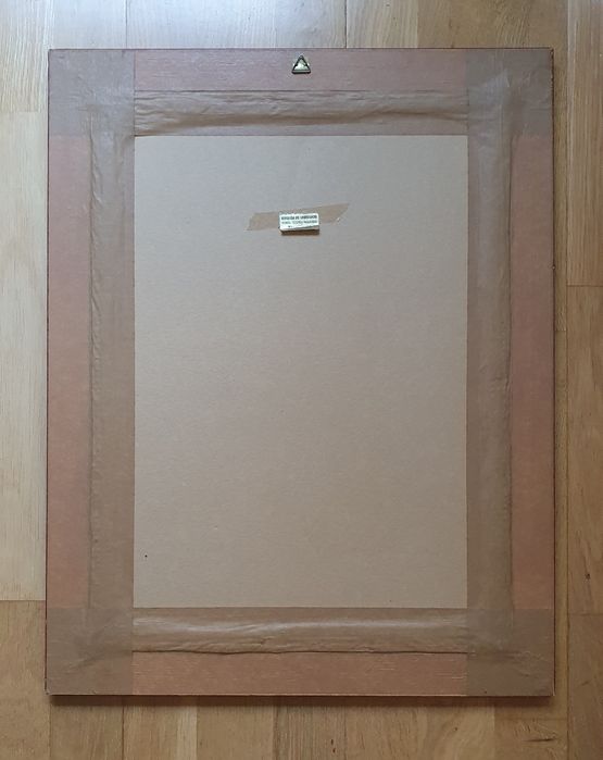 Quadros e almofada em Arraiolos