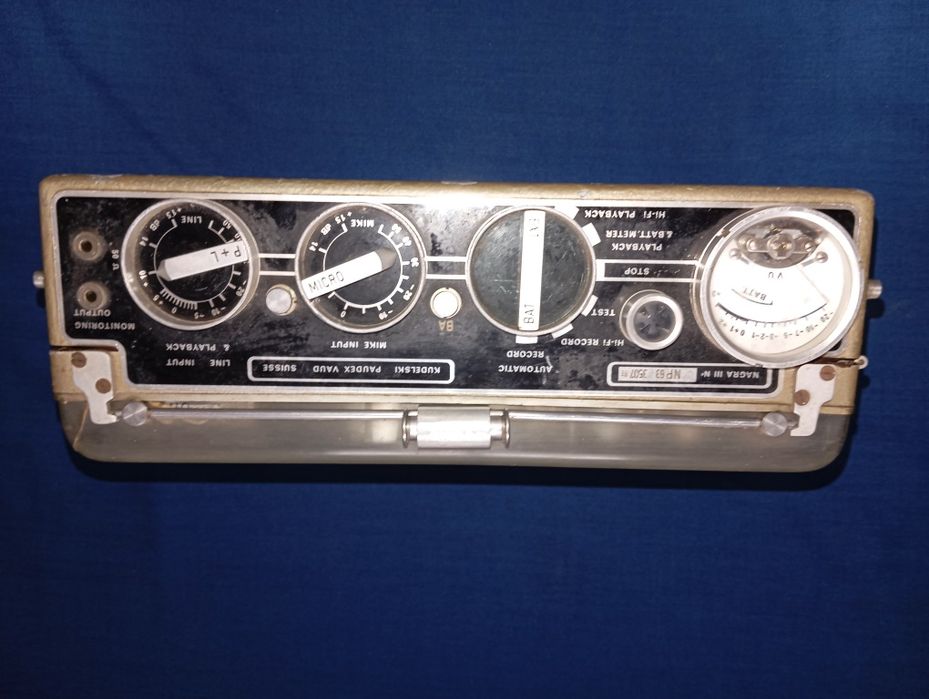 Gravador de bobines Nagra