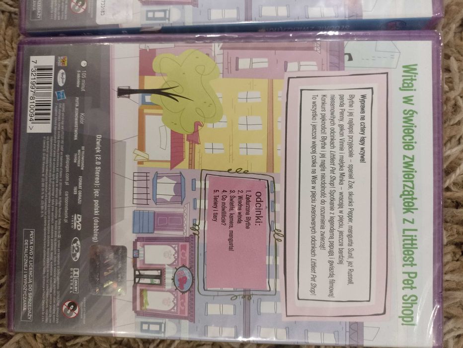 Płyty na DVD pet shop