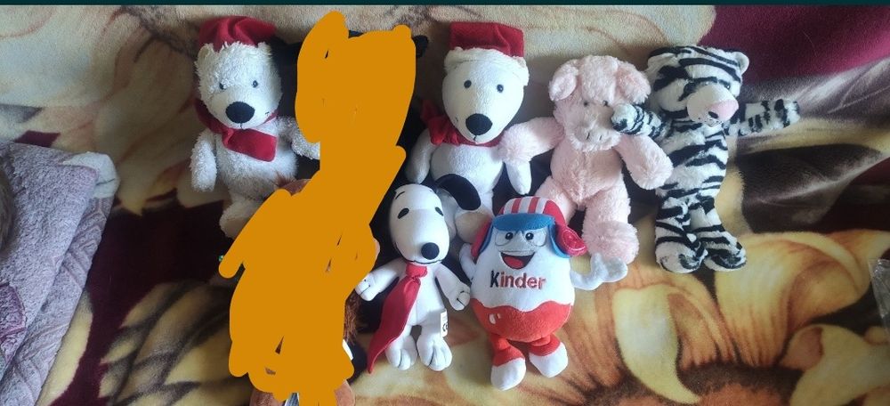 Kinder, Кіндер, Мягкая Киндер, Іграшки м'які з наборів Кіндер, Кин