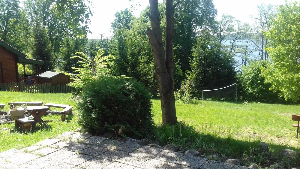 Domek letniskowy nad jeziorem Lubie
