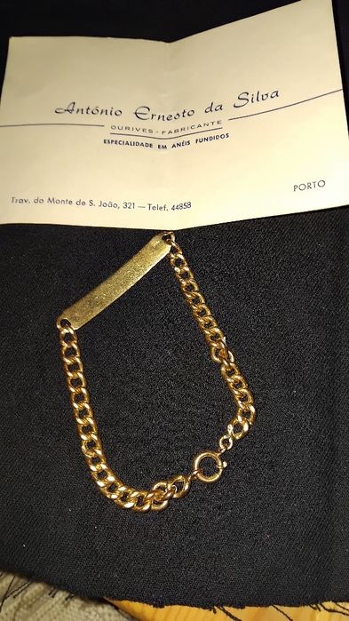 Pulseira de Ouro amarelo para homem