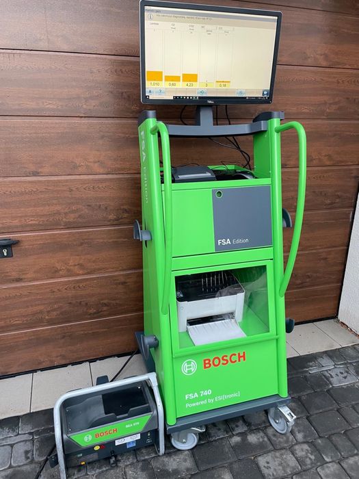 Bosch analizator spalin z dymomierzem skp