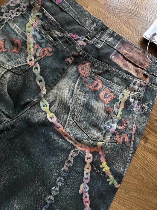 Baggy shorts opium Широкі шорти acne studios jeans skater fit