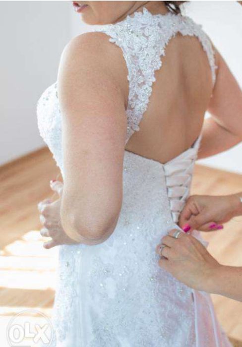 Wyjątkowa Suknia Ślubna, Sophia Tolli r.38