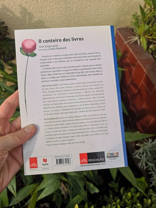 Portes Incluídos Livro O Canteiro dos Livros