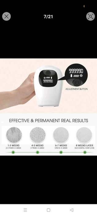 Фотоепілятор 999990 спалахів