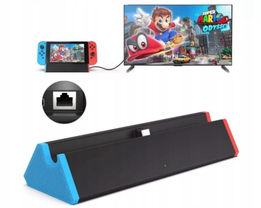 Stacja Dokująca SIWIQU Dock S3 do Nintendo Switch / Switch OLED -USB-C