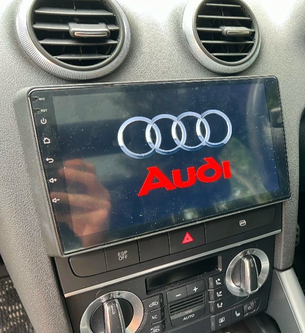 Entregas grátis Zona Grande Porto Rádio Android 14  com GPS Audi A3 8P