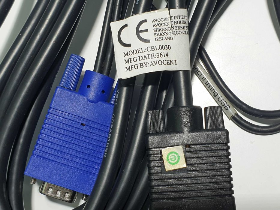 KVM-перемикачем  PS/2-USB Avocent CBL0030 кабель 3M