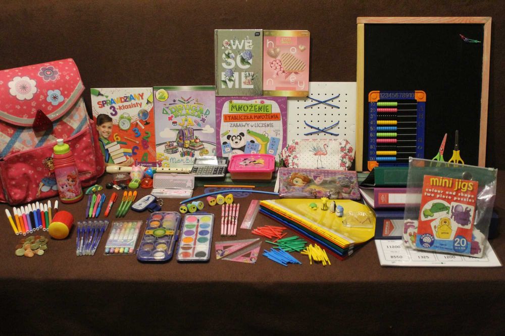 plecak HERLITZ dla dziewczynki GRATISY tablica