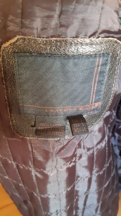 Blusão cabedal para homem