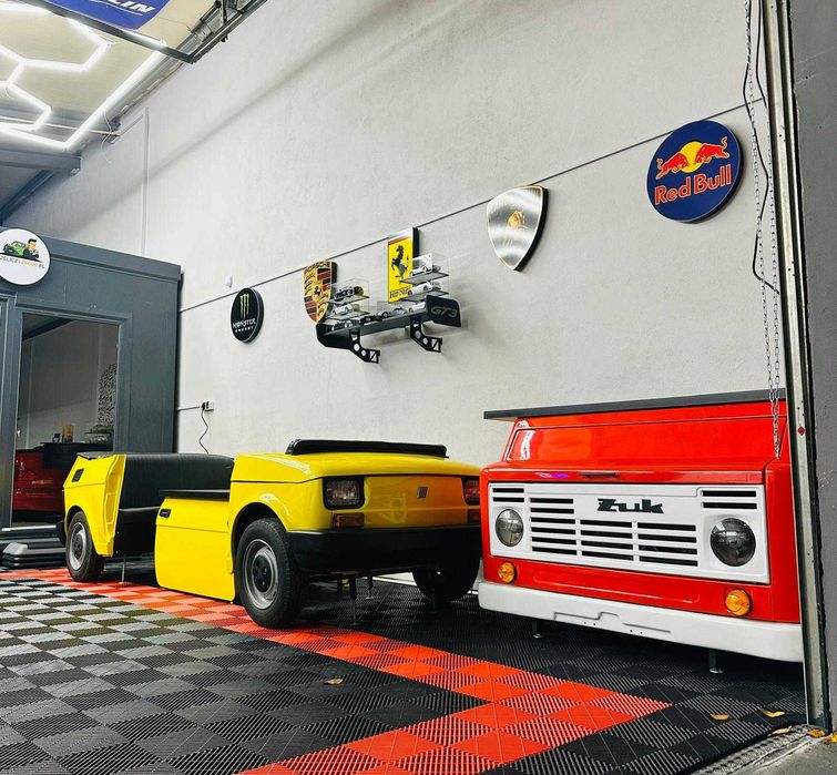 Moto-Meble kanapa, sofa, barek, komoda z Malucha Fiat 126p