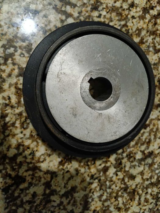 SPRZĘGŁO ODŚRODKOWE 90kg/120 kg fi 20 2 paski