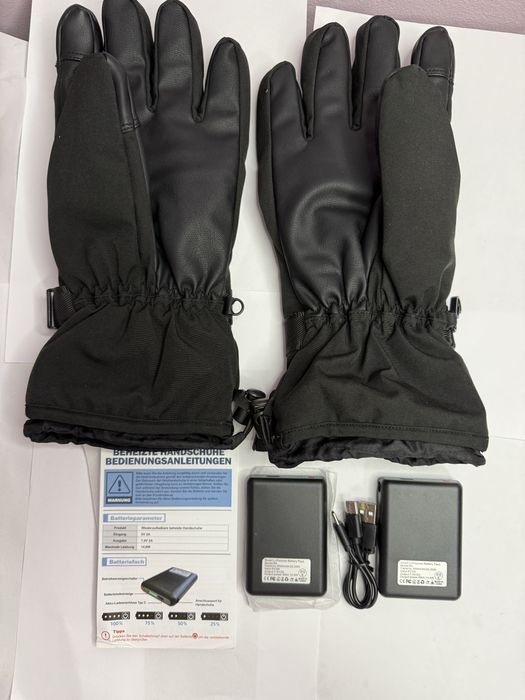 НОВІ Рукавиці з підігрівом на акумуляторах 3000 mAh