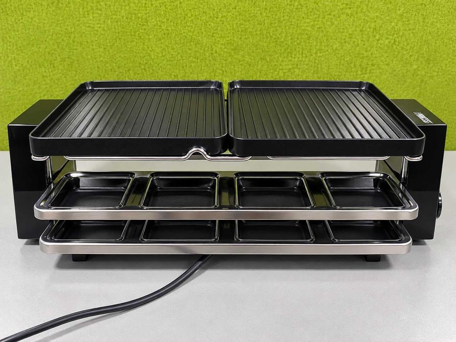 Grill elektryczny Princess Raclette Piano Black 8 – 1200W