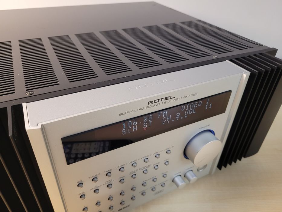 Amplituner Rotel RSX-1065 + Rotel RR-1050 – Klasa premium, hi-fi