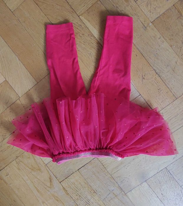 next spódniczka tutu z legginsami święta  80