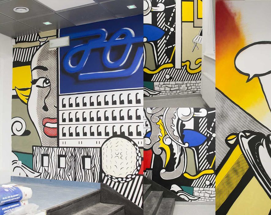 Murale / Malarstwo ścienne / Graffiti