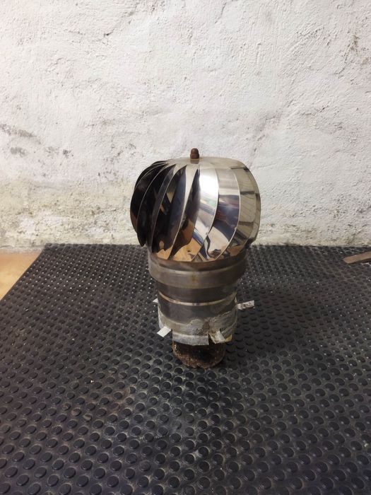 Girândola chapéu lareira salamandra tudo extração inox