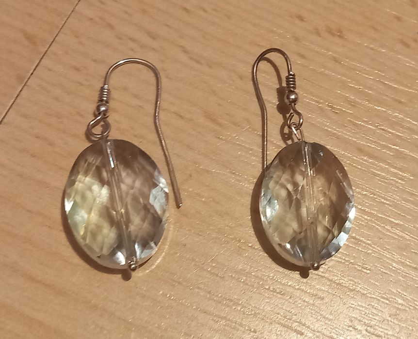 Kolczyki srebro próba 925zł kryształ Swarovski