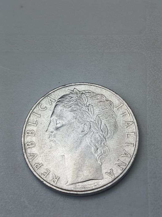 moedas 100 lira 1956