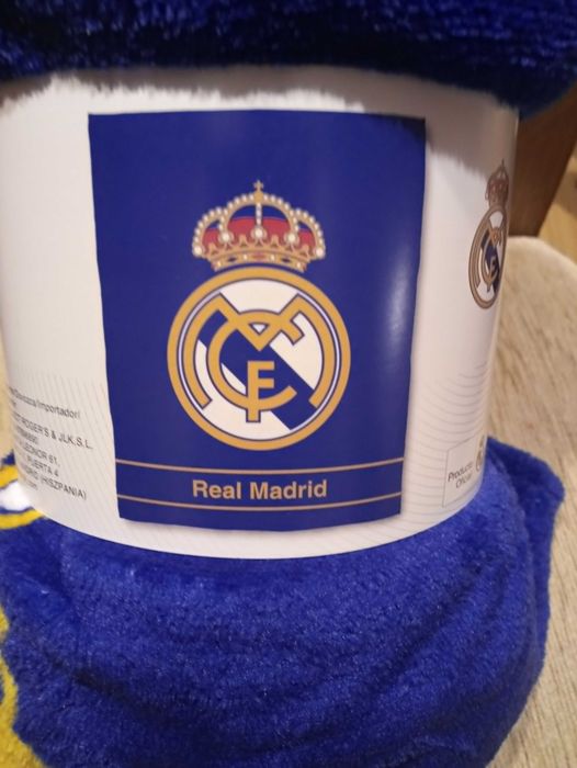 Koc flanelowy Real Madrid
