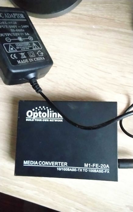 Продам 2 два медиоконвертора Optolink