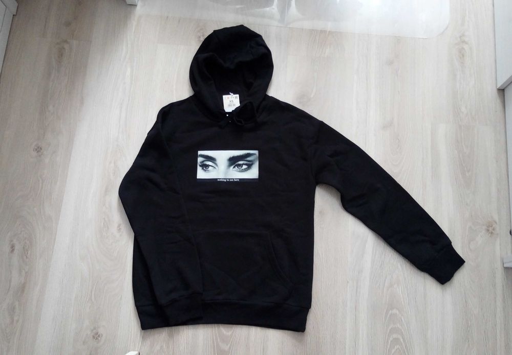 Bluza z kapturem - ciepła - nowa - XS - Cropp