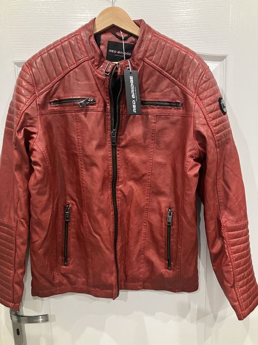 Nowa kurtka skórzana Red Bridge
