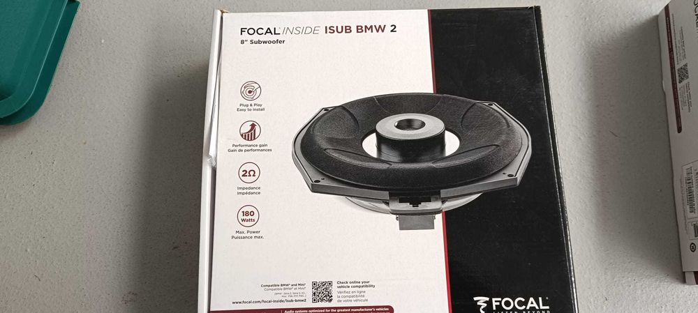 Zestaw Car Audio do BMW  – Focal Inside, MATCH UP 8DSP, Alpine SWE-815